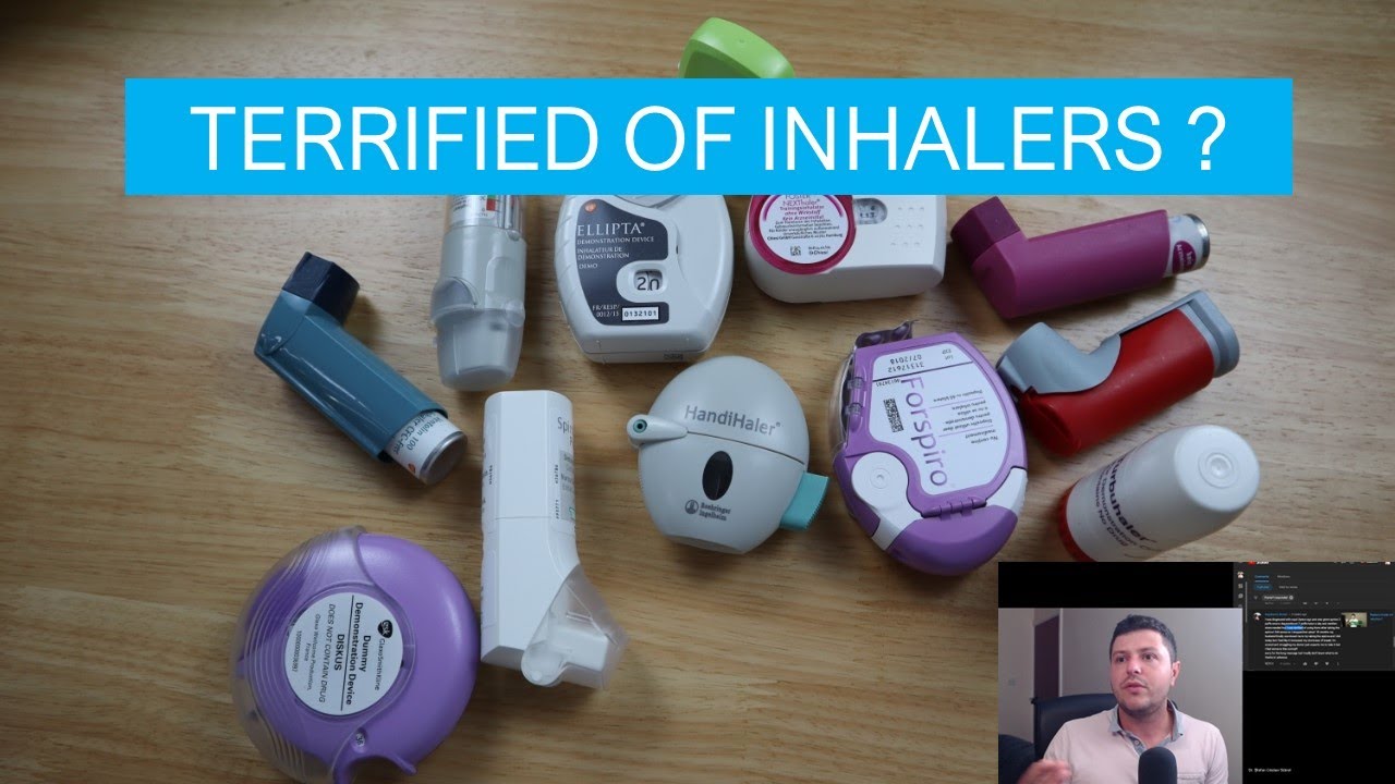 Terrified of taking inhalers for COPD?