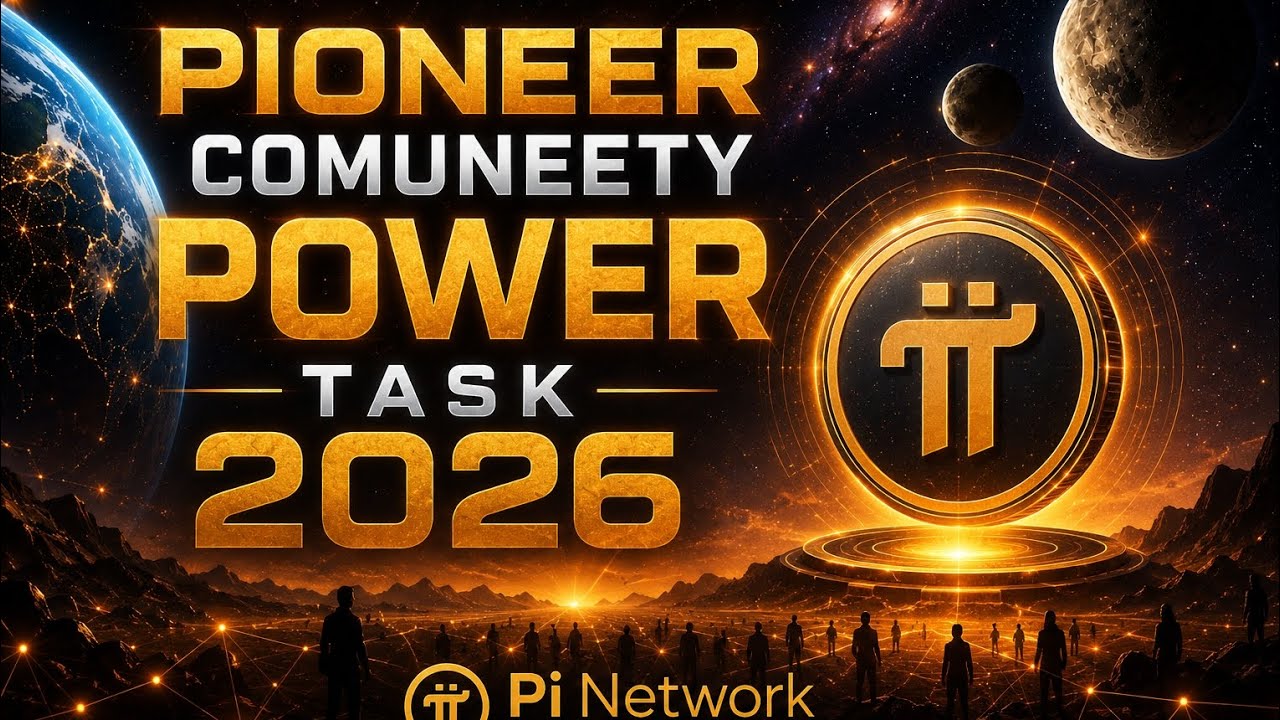 Pioneer Community Power Task 2026 | Global Pi Network Movement