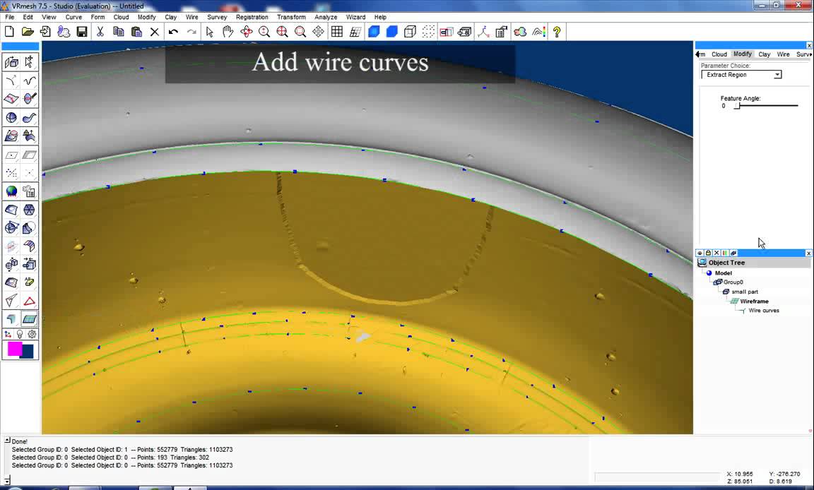 NURBS Modeling Car Tire in VRMesh