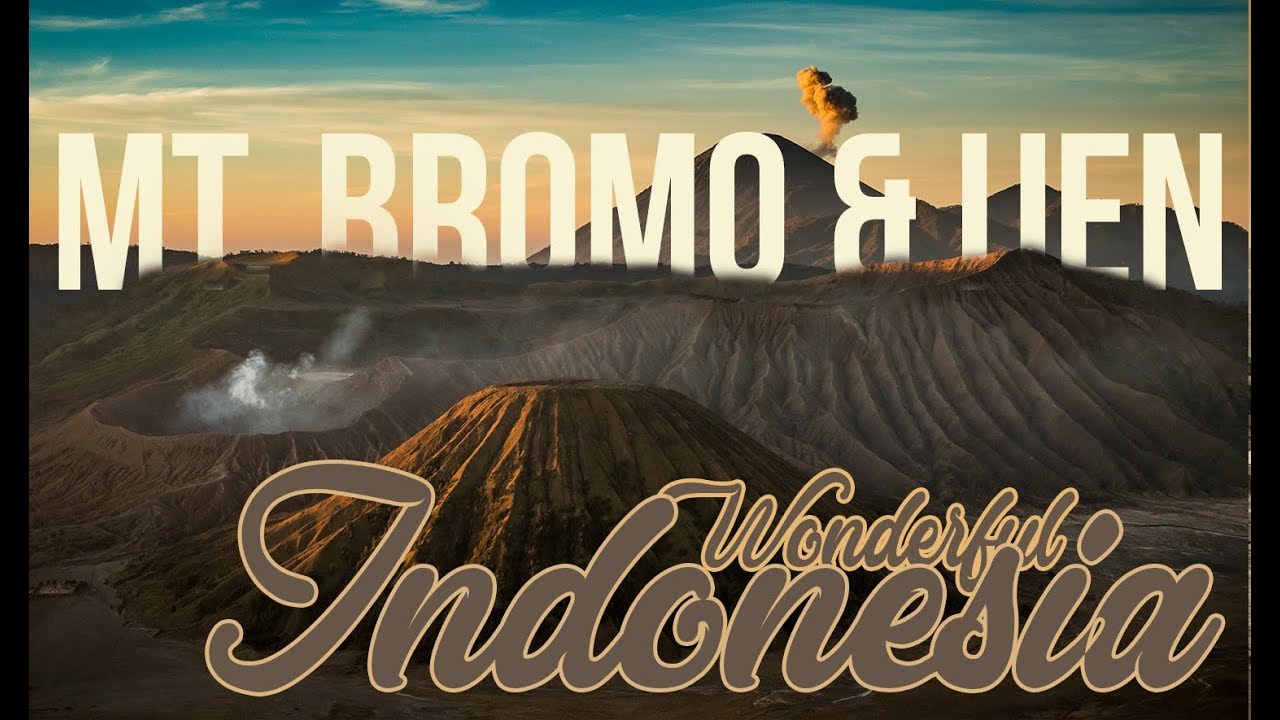 CINEMATIC VOLCANO's by DJI Spark drone & GoPro | Indonesia