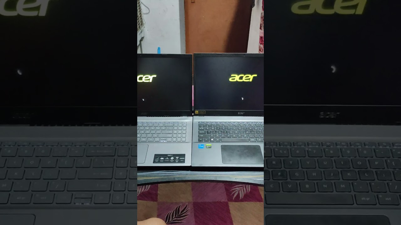 Acer aspire 5 vs Acer aspire 7 boot time