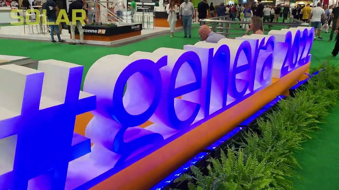 GENERA 2022! FERIA de ENERGIA SOLAR en IFEMA MADRID - NOVEDADES