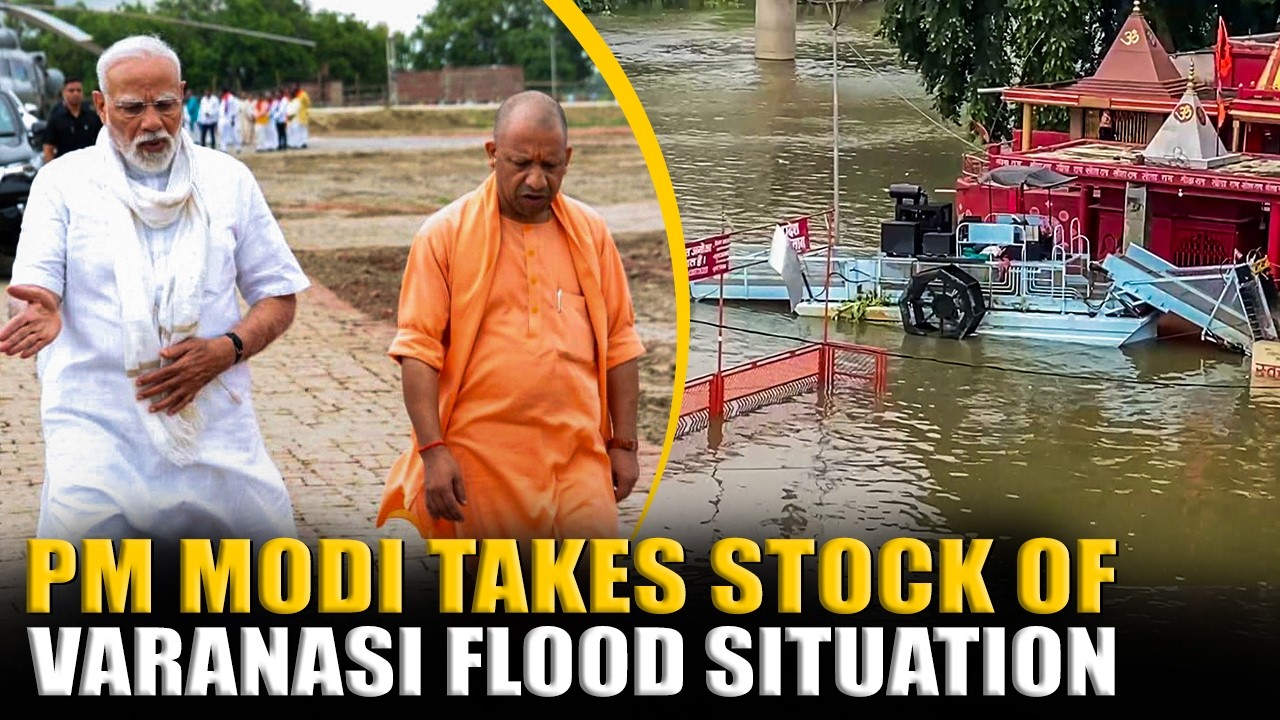 PM Modi takes stock of flood situation from Varanasi authorities, asks to ensure citizens&rsquo; wellbeing