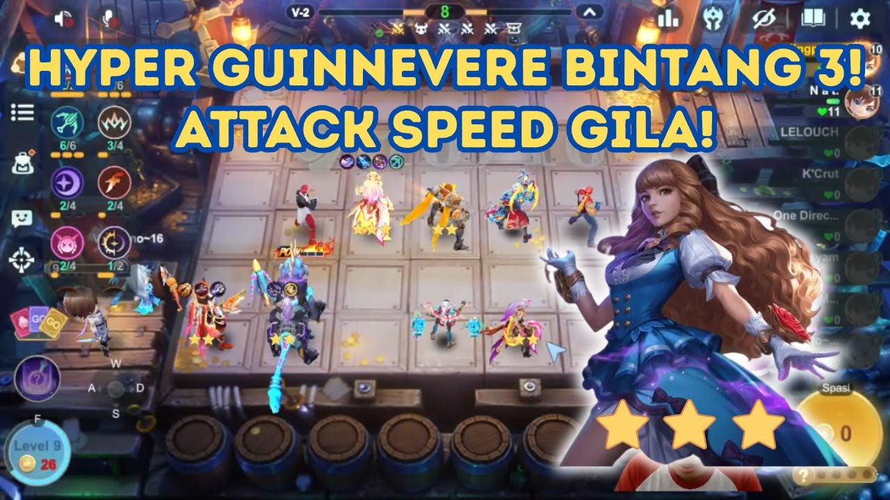 GAK KASIH NAPAS! HYPER GUINNEVERE BINTANG 3 DI FINAL ROUND
