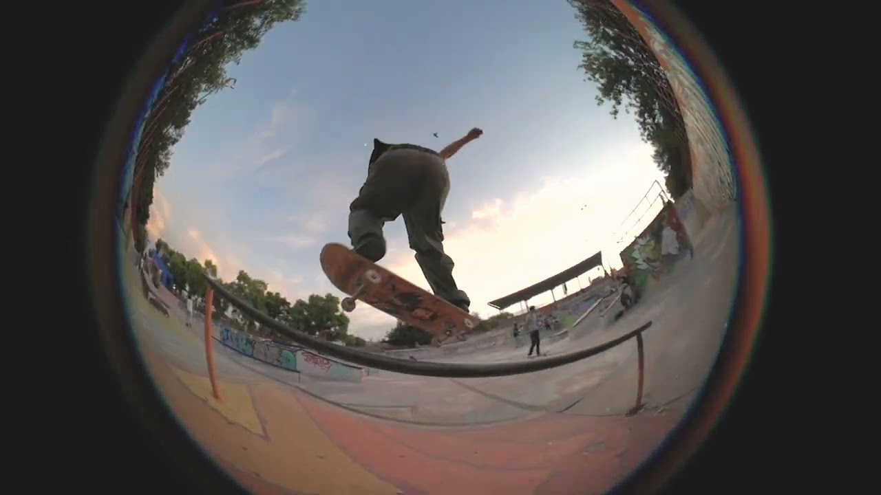 7artisans 4mm fisheye | 16:9 & 4:3 Skate Test