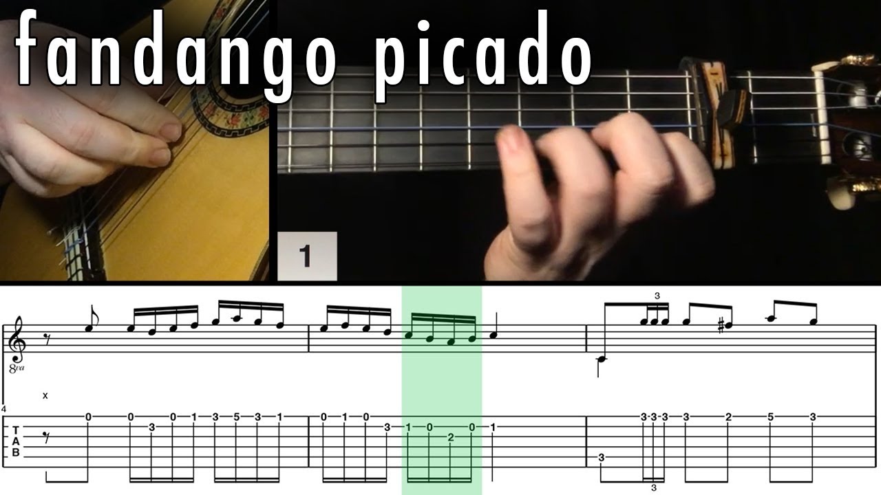 Flamenco Guitar 102 - 24 Fandango Picado