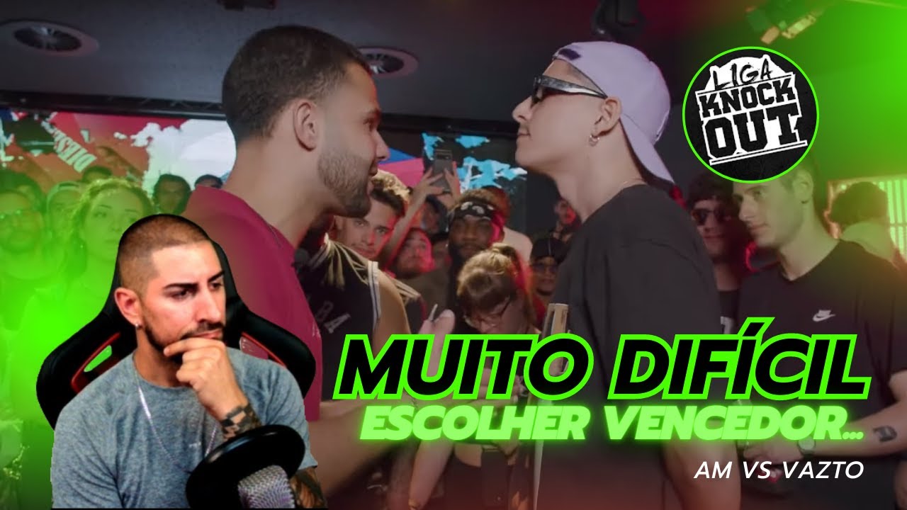 Possessivo reage a AM VS VAZTO | RESSURREIÇÃO | LIGA KNOCK OUT