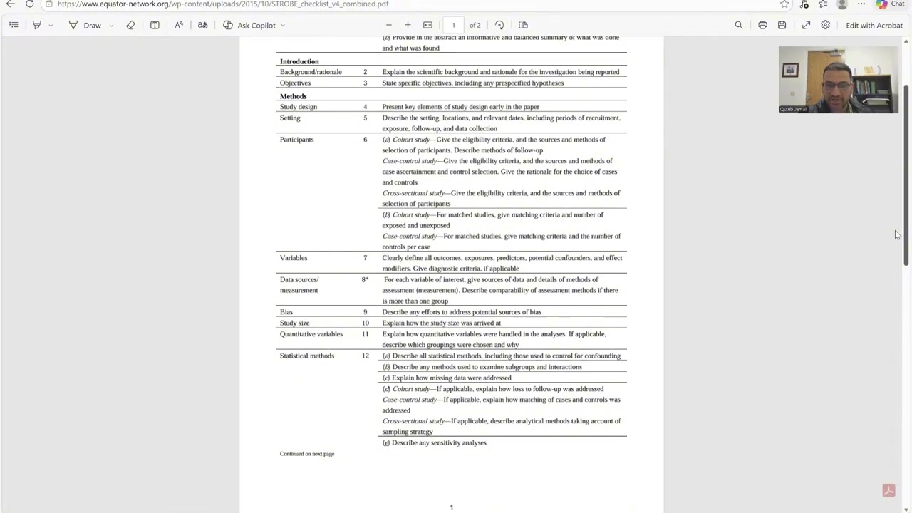 Research Reporting Guidelines: Manuscript Writing