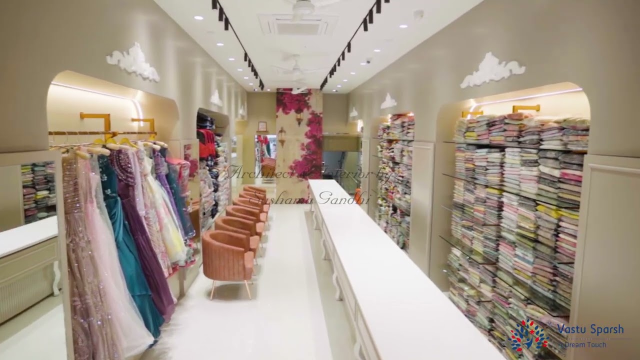 Boutique Interior | Designer cloth Store Interior