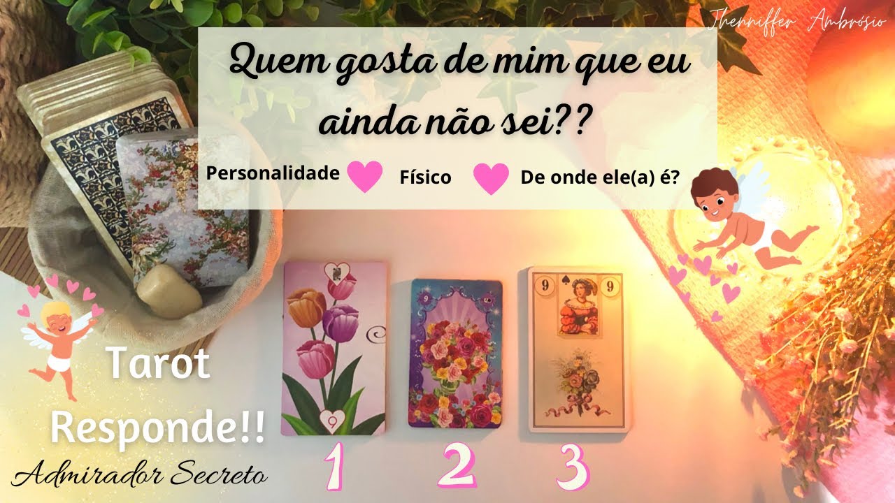 ❤️Quem gosta de mim? ❤️ Admirador secreto! 🕵🏻 Leitura de tarot do amor completa! 🔮Novo amor! 🥰