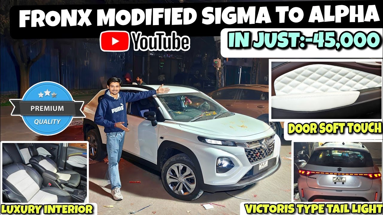 2025 FRONX MODIFIED BASE TO TOP✅FRONX SIGMA TO ALPHA✅ FRONX ALLOY WHEELS✅CRUISE CONTROL✅#fronx #yt 
