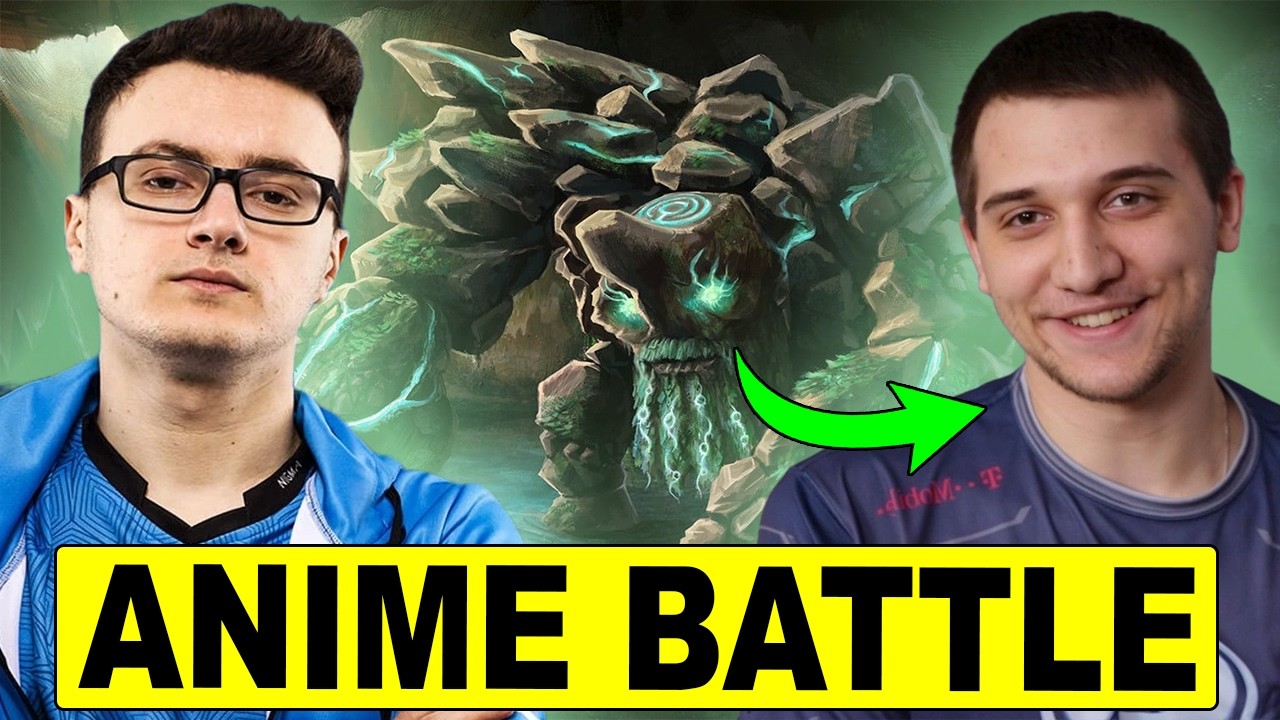 Arteezy vs Miracle: The Ultimate Anime Battle