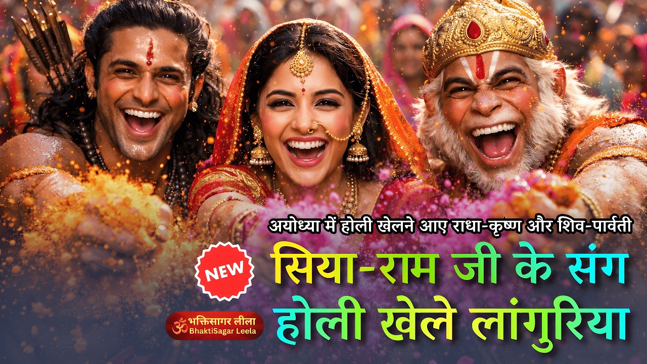 होली खेले लांगुरिया | अवध में सभी देवों की दिव्य होली | Holi Geet 2026 | Holi Special