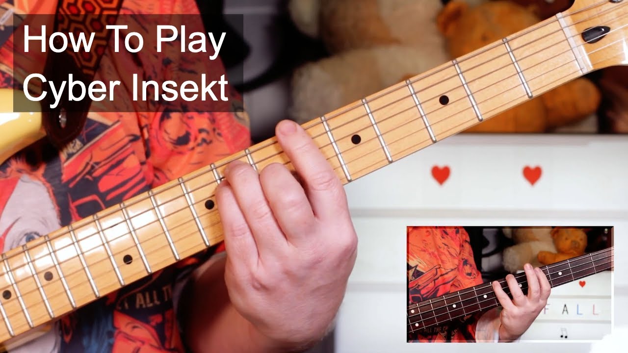 'Cyber Insekt' The Fall Guitar & Bass Lesson