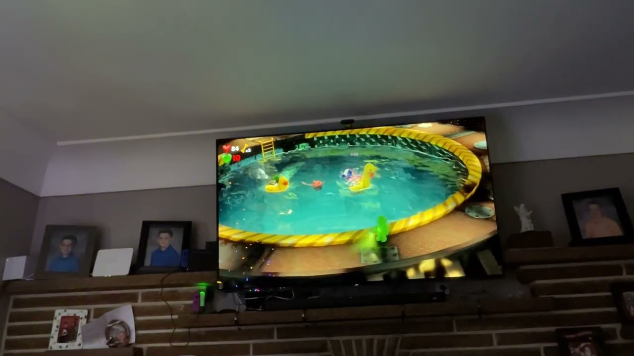 Killing sewer monster from animal company but in Luigi’s mansion three