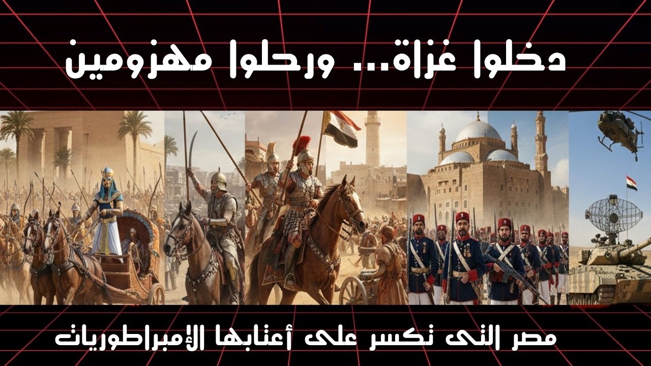 مصر مقبرة الغزاه | البلد التى لا تقبل السيد الغريب.