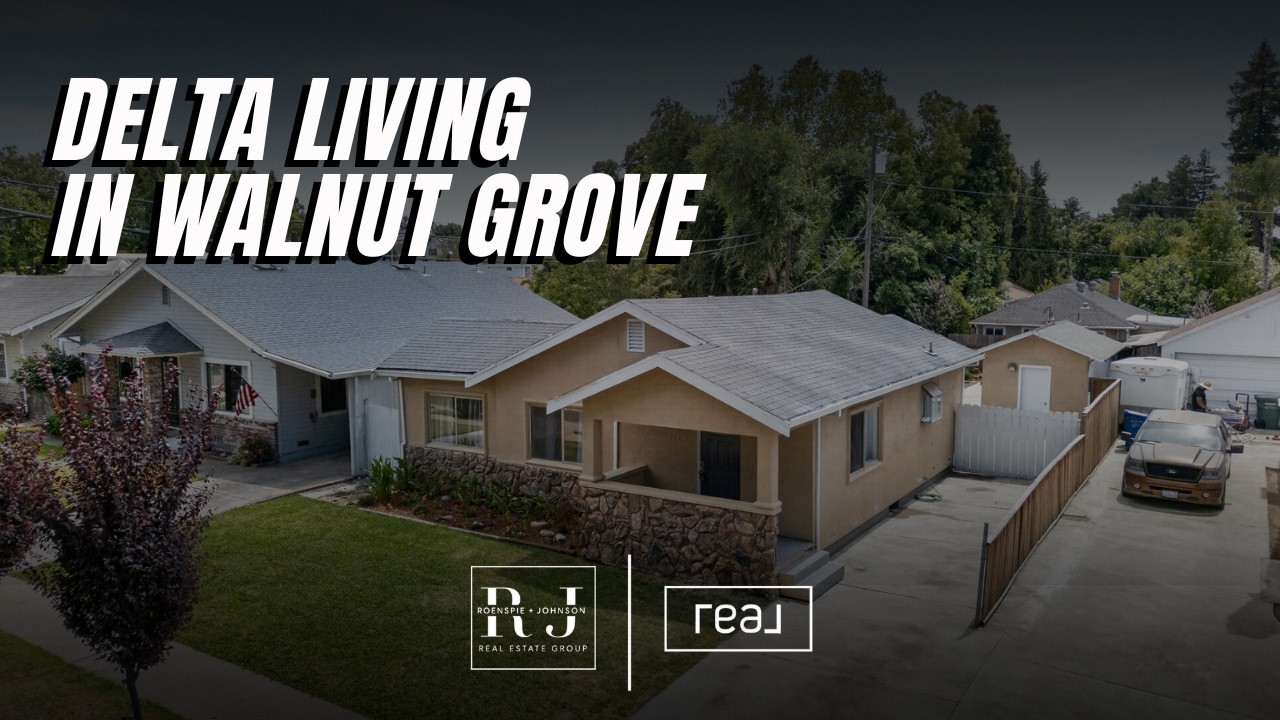 Homes for Sale in the Sacramento Delta Under $425K | Updated 3-Bed in Walnut Grove CA | 1160 1st Ave
