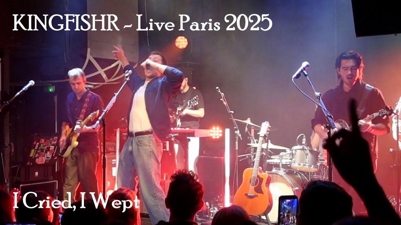 KINGFISHR - I Cried, I Wept - Live @ Paris / Petit Bain (11/2025)