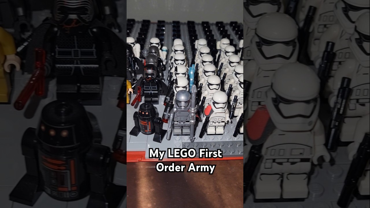 My LEGO Star Wars First Order Army