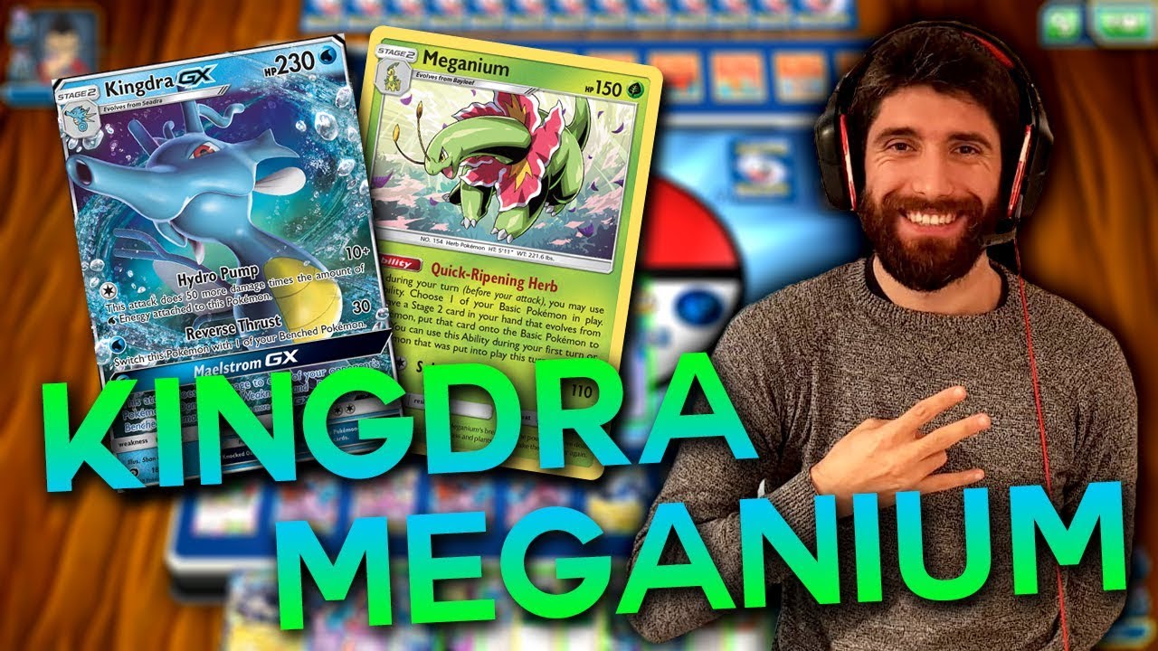 [STD] KINGDRA/MEGANIUM !! (Pokemon TCG Online) by iCaterpie