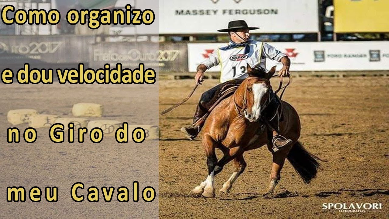 Como Organizo e dou Velocidade no Giro do Meu Cavalo Centro de Treinamento Marcus Bueno