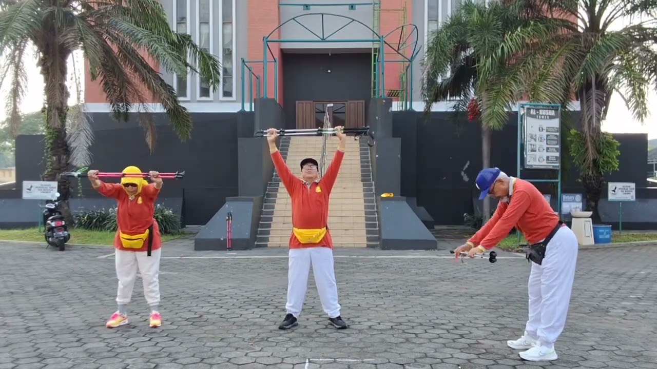 Tutorial Gerakan Pemanasan di Komunitas Jalan Nordic Indonesia (KJNI) 2025