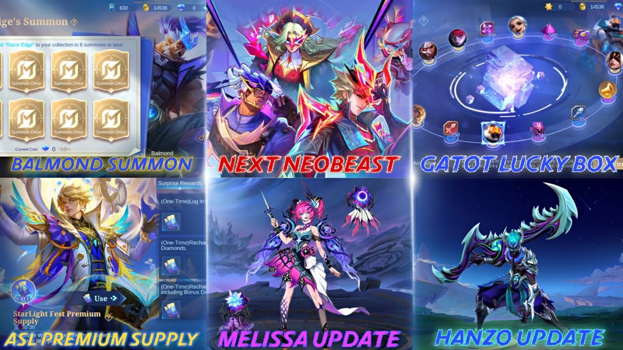 MELISSA COLLECTOR,NEXT NEOBEAST SKIN,BALMOND SUMMON EVENT,HXH EVENT PRIZE POOL,AND MORE
