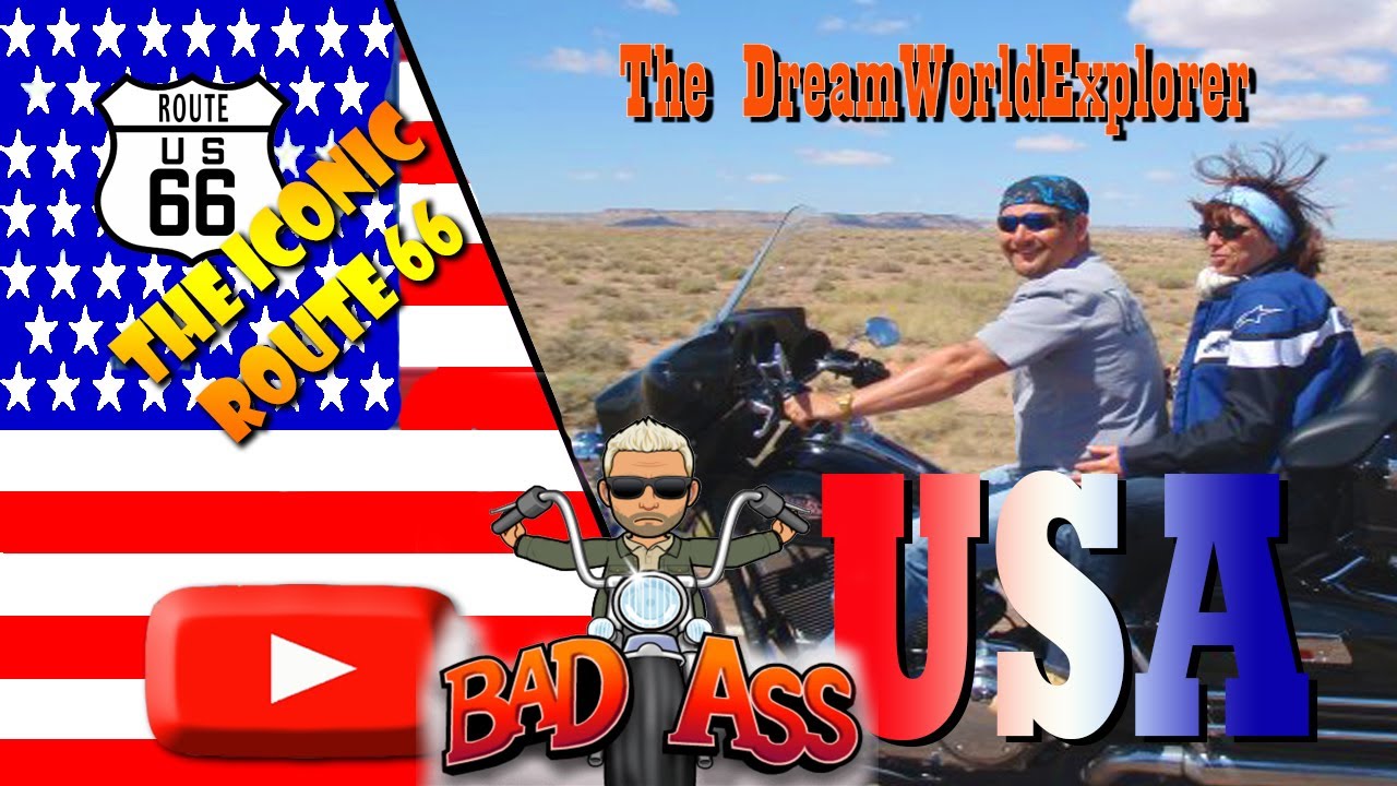 🇺🇲 Taking the Ultimate Bad Ass Ride: Exploring Route 66 on a Harley-Davidson.