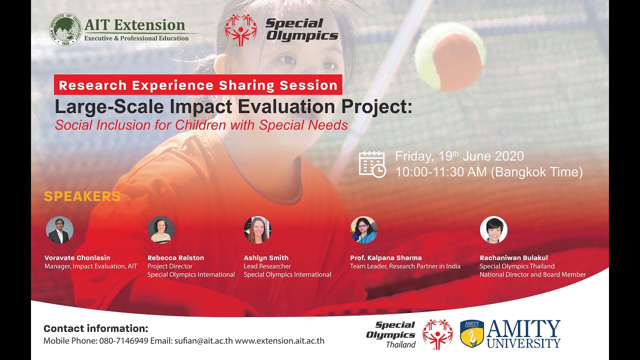 Large-Scale Impact Evaluation Project: Social Inclusion for Children with Special Needs