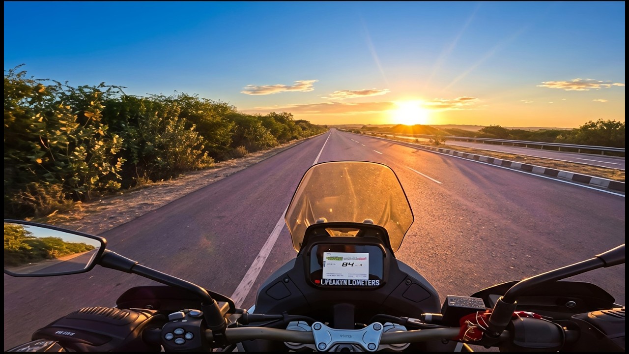 Morning Ride | Road to Gurgaon | #TVSRTX300