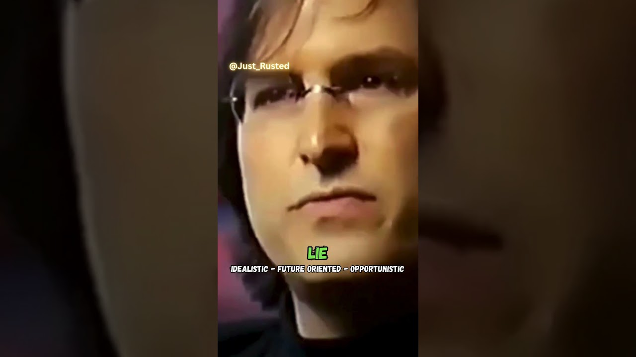 ENTJ (LIE) Personality - Steve Jobs "I never did it for the money"