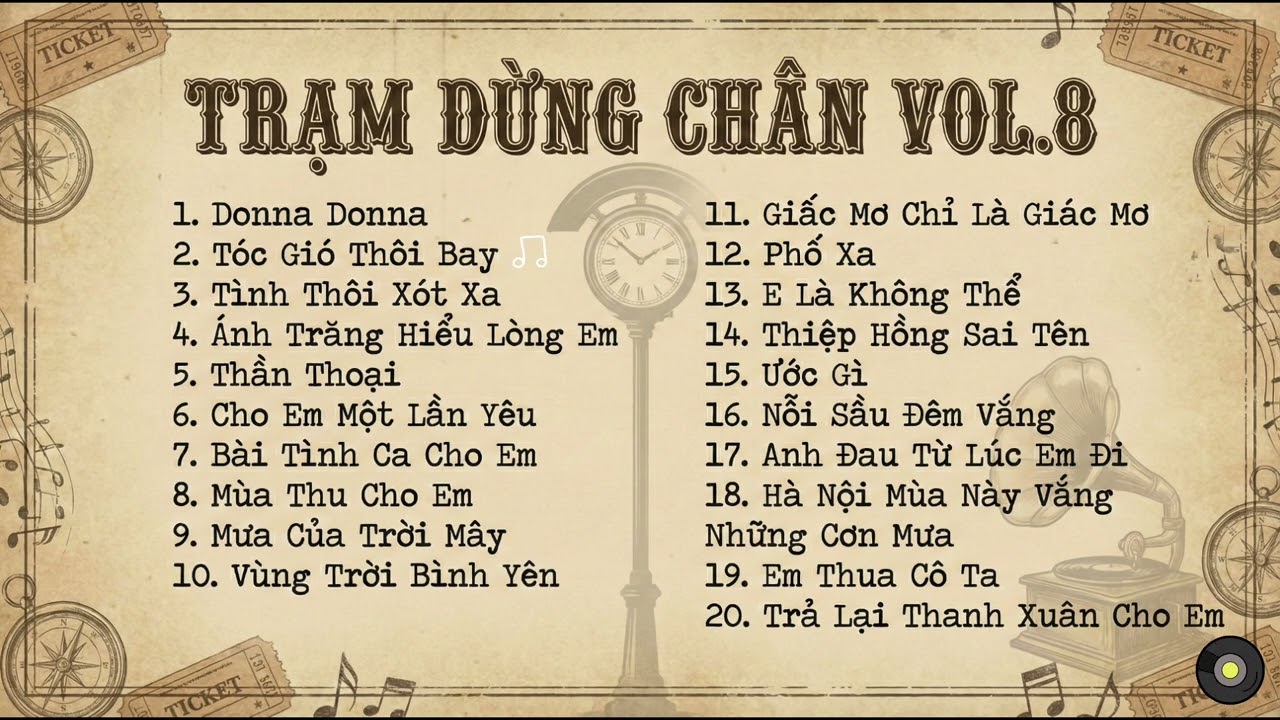 Trạm Dừng Chân Vol.8 | Một Thời Để Nhớ - Giai Điệu Cho Những Tâm Hồn Mơ Mộng
