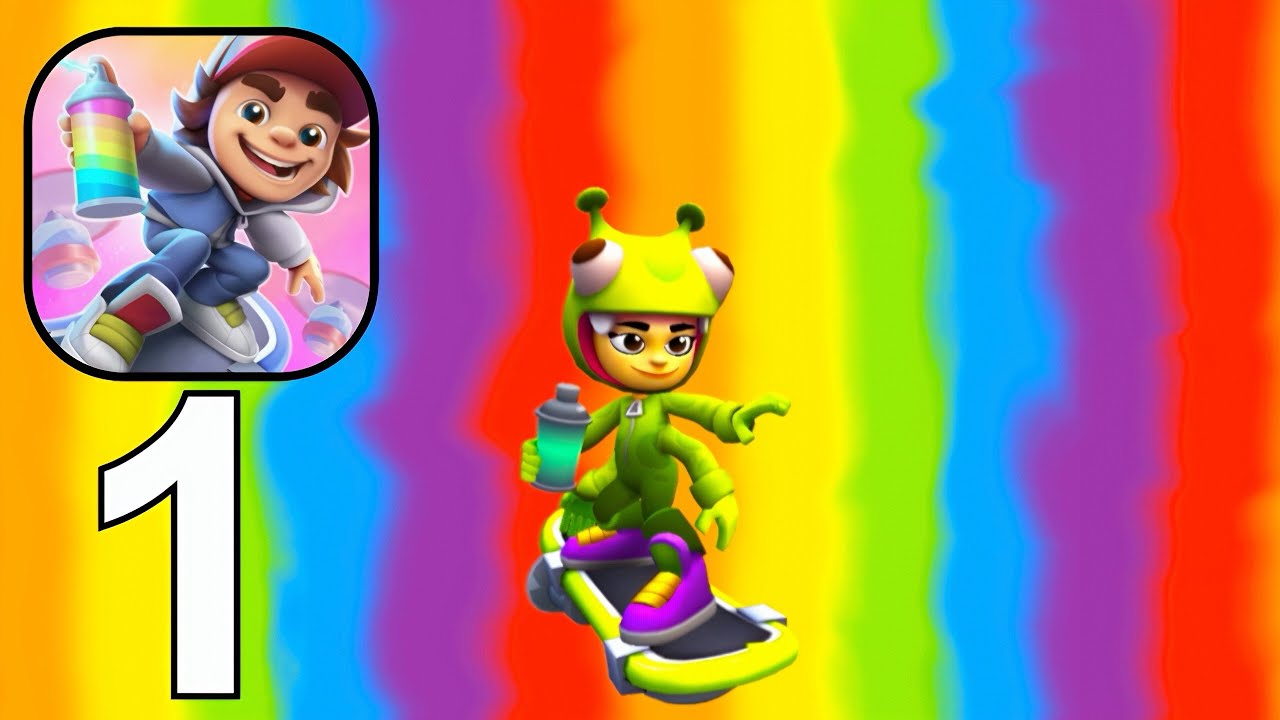Subway surfers Tag Gameplay walkthrough part 1 (iOS Android)