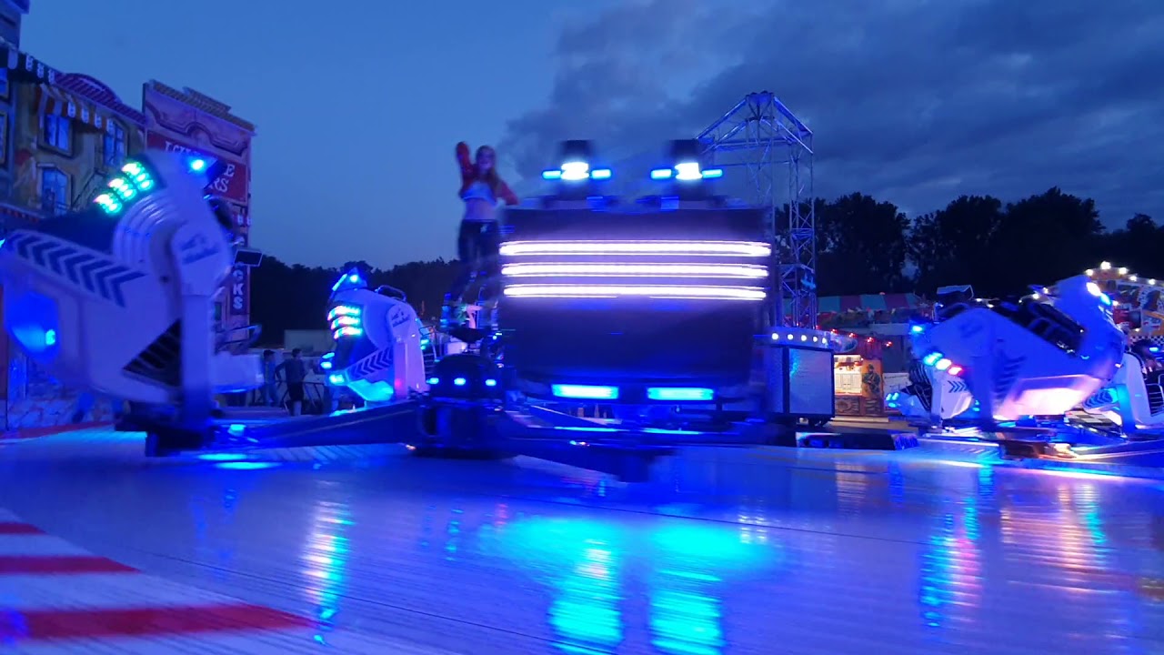 die Sound Machine in Düren Sound Fahrt bei Nacht ich habe Gänsehaut bekommen