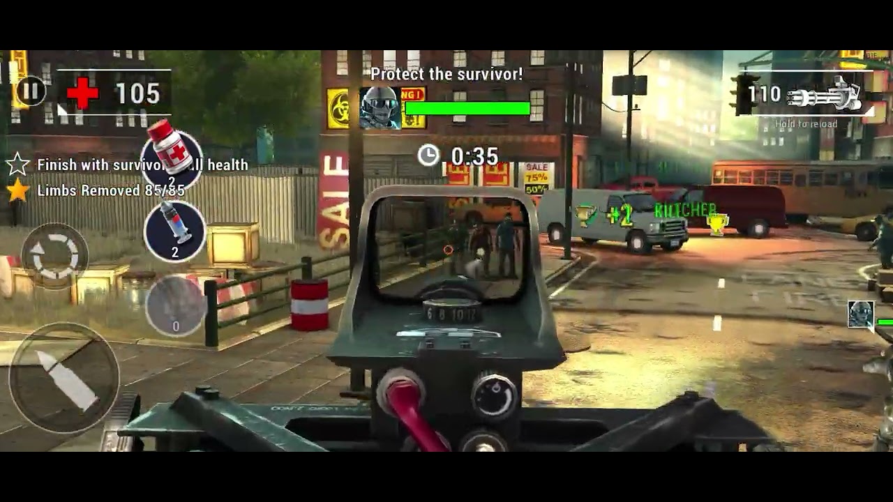 Unkilled  Minigun mission