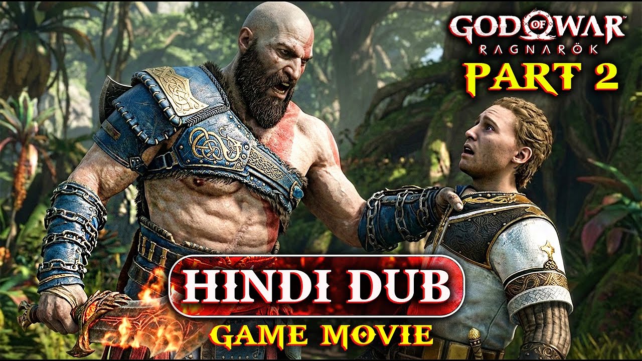 God of War Ragnarök | Story Cutscenes Hindi Dub | PART 2  4K 60fps