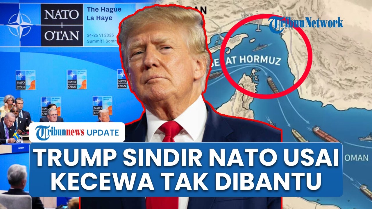 Trump Marah Sindir NATO Usai Tak Dibantu Kirim Kapal Perang ke Selat Hormuz: Bukti Kelemahan Mereka