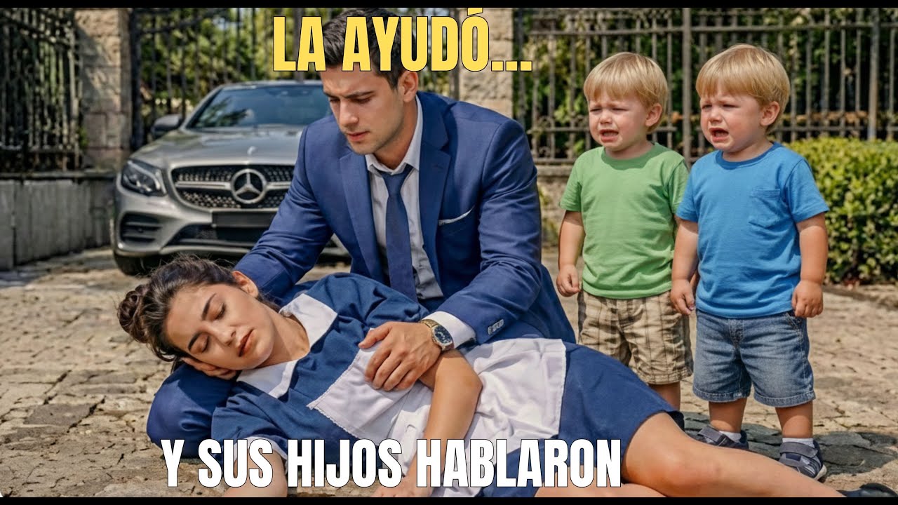 MILLONARIO AYUDA A LA LIMPIADORA… Y SUS HIJOS LO CUENTAN TODO