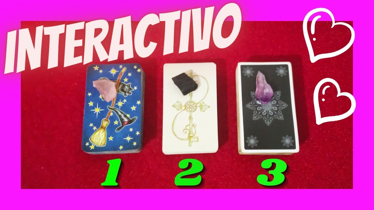 ⏳ INTERACTIVO TAROT AMOR HOY ❤️ Por qu&eacute; se alej&oacute;❓ Como est&aacute;❓ Est&aacute; con alguien m&aacute;s❓ Volver&aacute; a t&iacute;❓