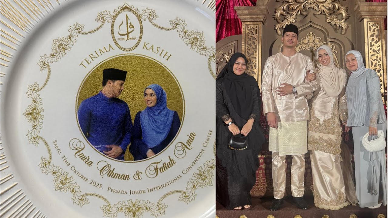 Wedding of Amira Othman & Fattah Amin in Johore