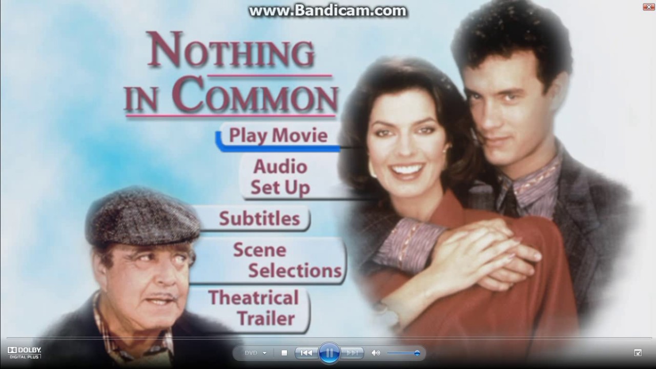 Opening to Nothing in Common 2002 DVD