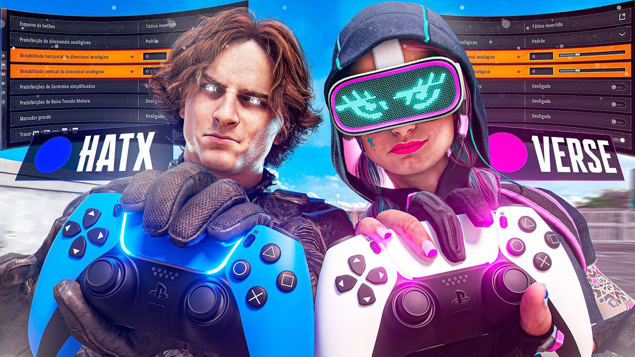 TROQUEI de SENSIBILIDADE COM OUTRO YOUTUBER de WARZONE !! 🥴😂