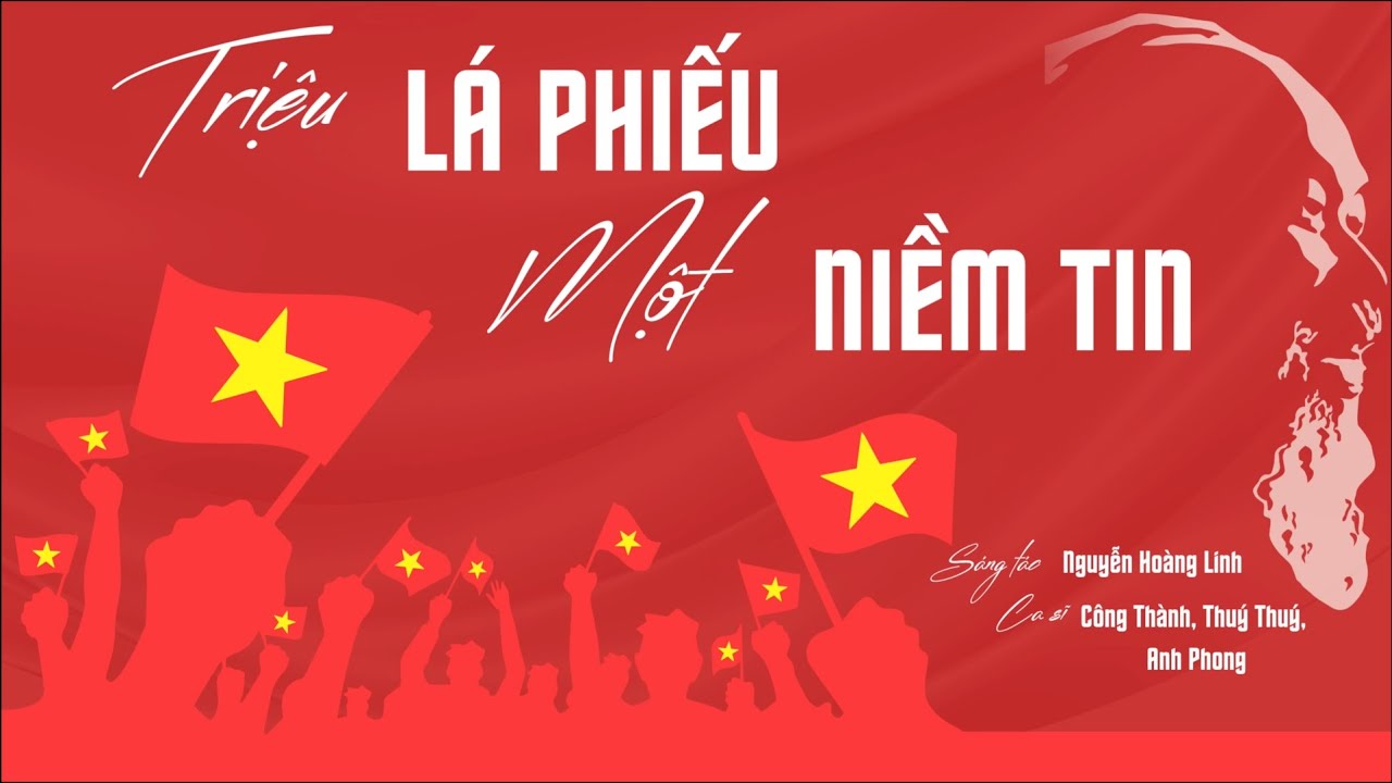 Triệu lá phiếu - một niềm tin || [OFFICIAL LYRICS VIDEO] - Nguyễn Hoàng Linh