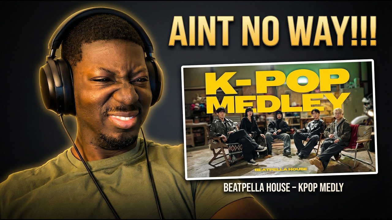 WAIT... THAT'S K-POP?? | Beatpella House Medley Reaction