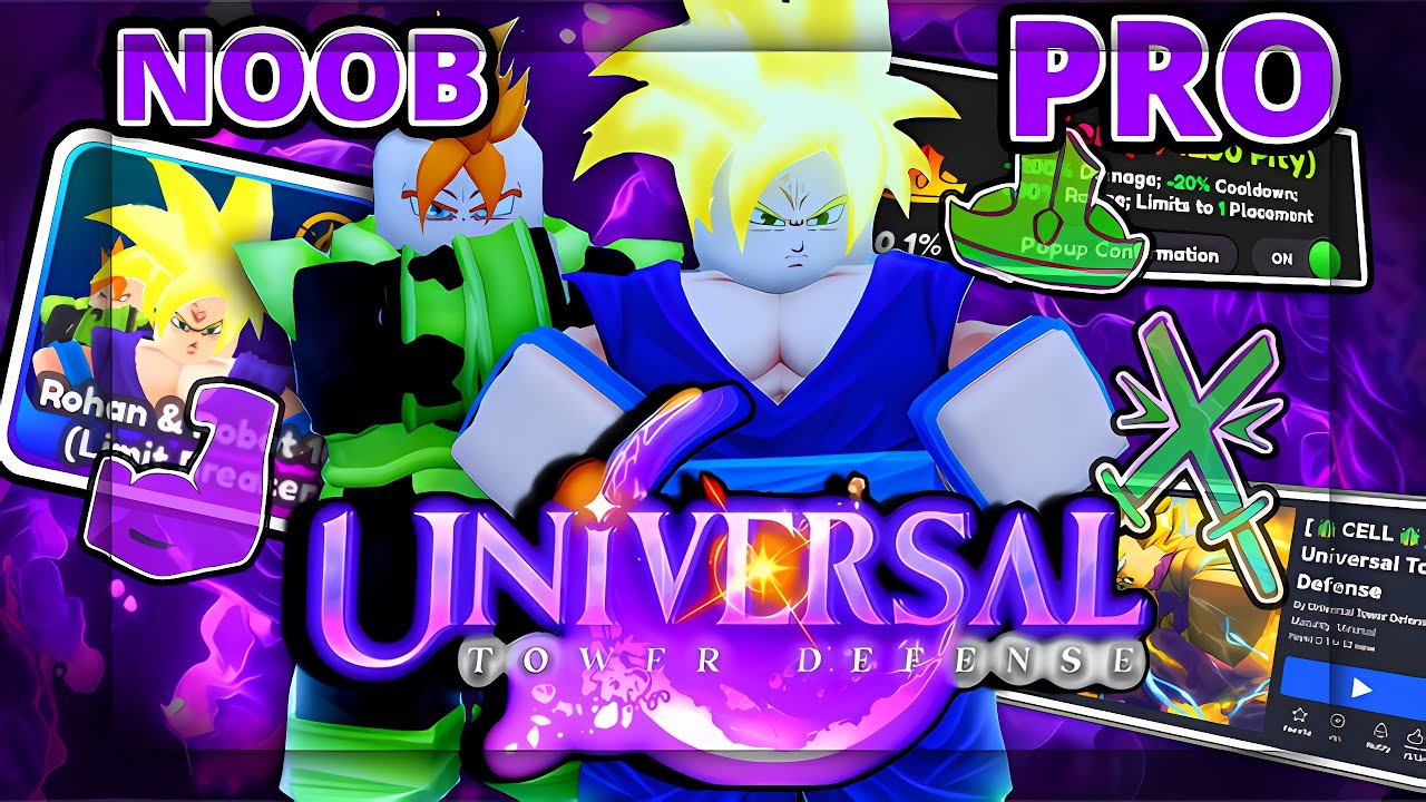 Can I go from *NOOB* To *PRO* In Universal Tower Defense..