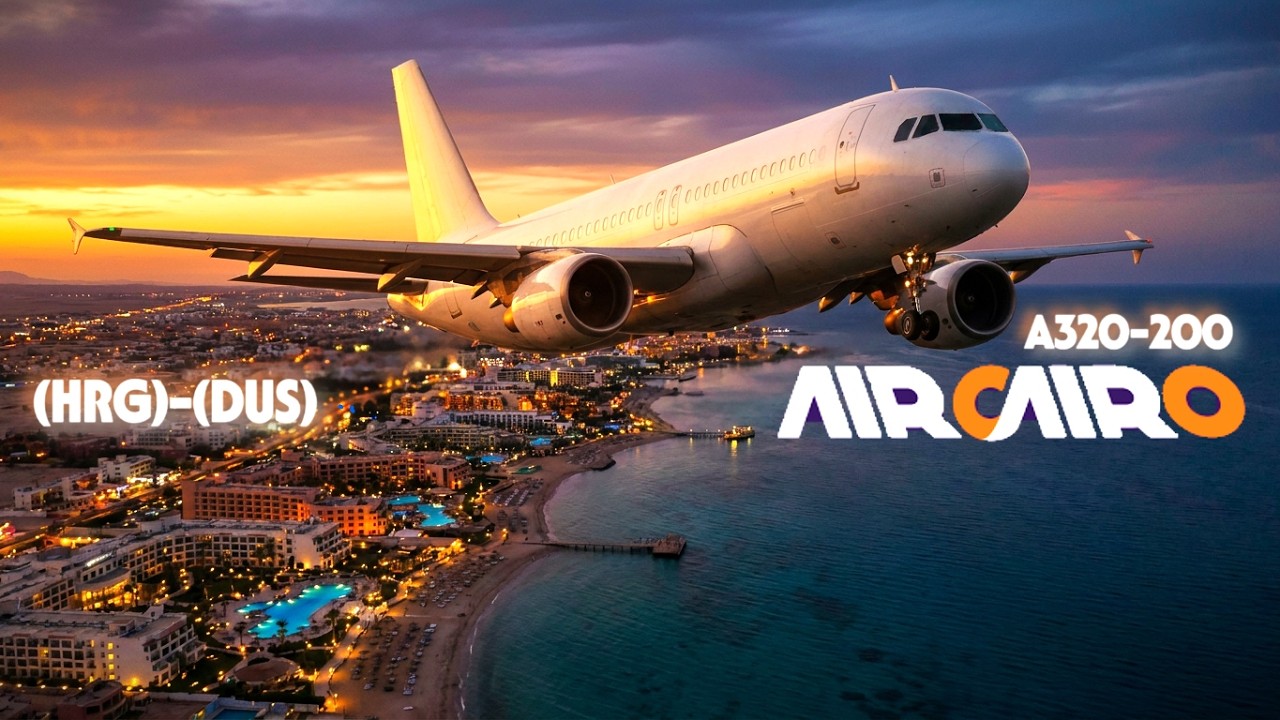 Hurghada-Düsseldorf, Air Cairo, A320-200