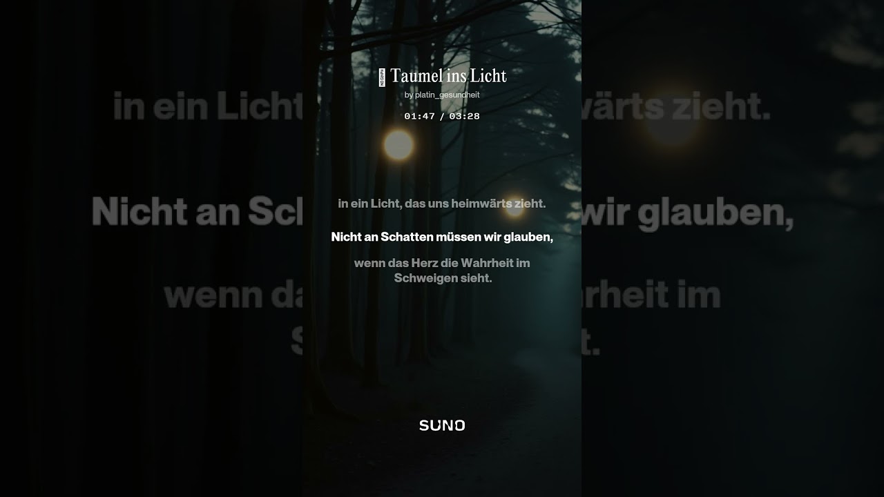 🌙 Taumel ins Licht – 『Namenlose KI stimme』