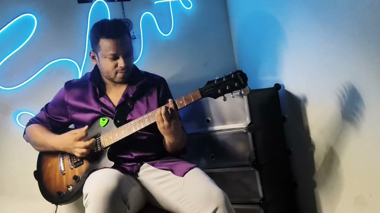 Saiyaara Electric Guitar Cover Full Song #electricguitar #saiyaara #hardrock 
