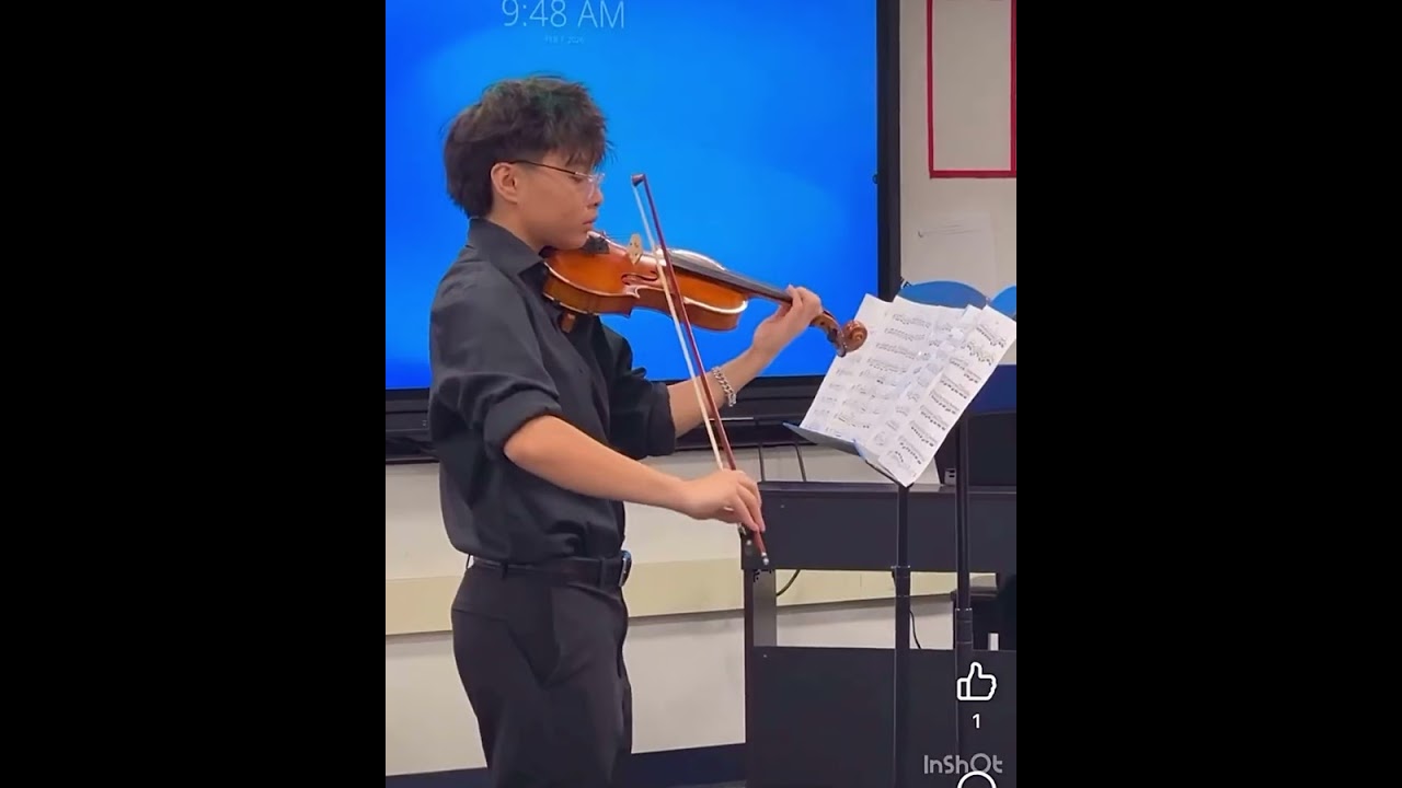 Brian Vs. Cameron - Violin Solo Assembly Contests 