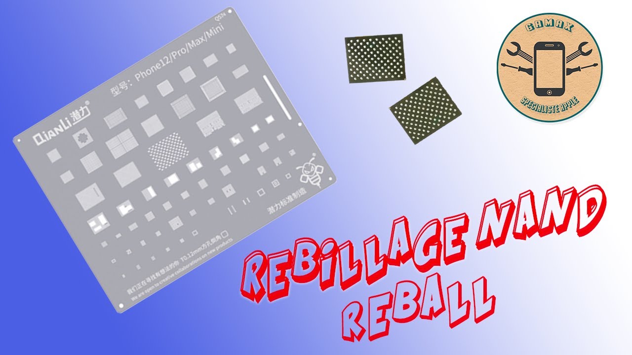 📱🛠 Rebillage NAND Iphone 